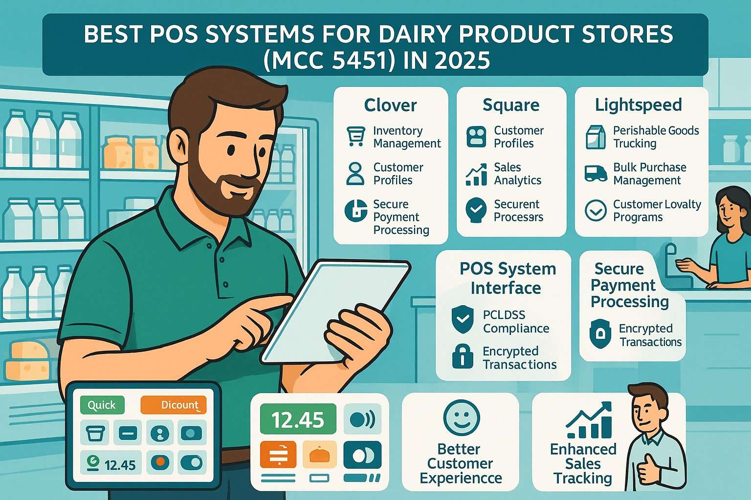 POS System for Dairy Product Store in 2025