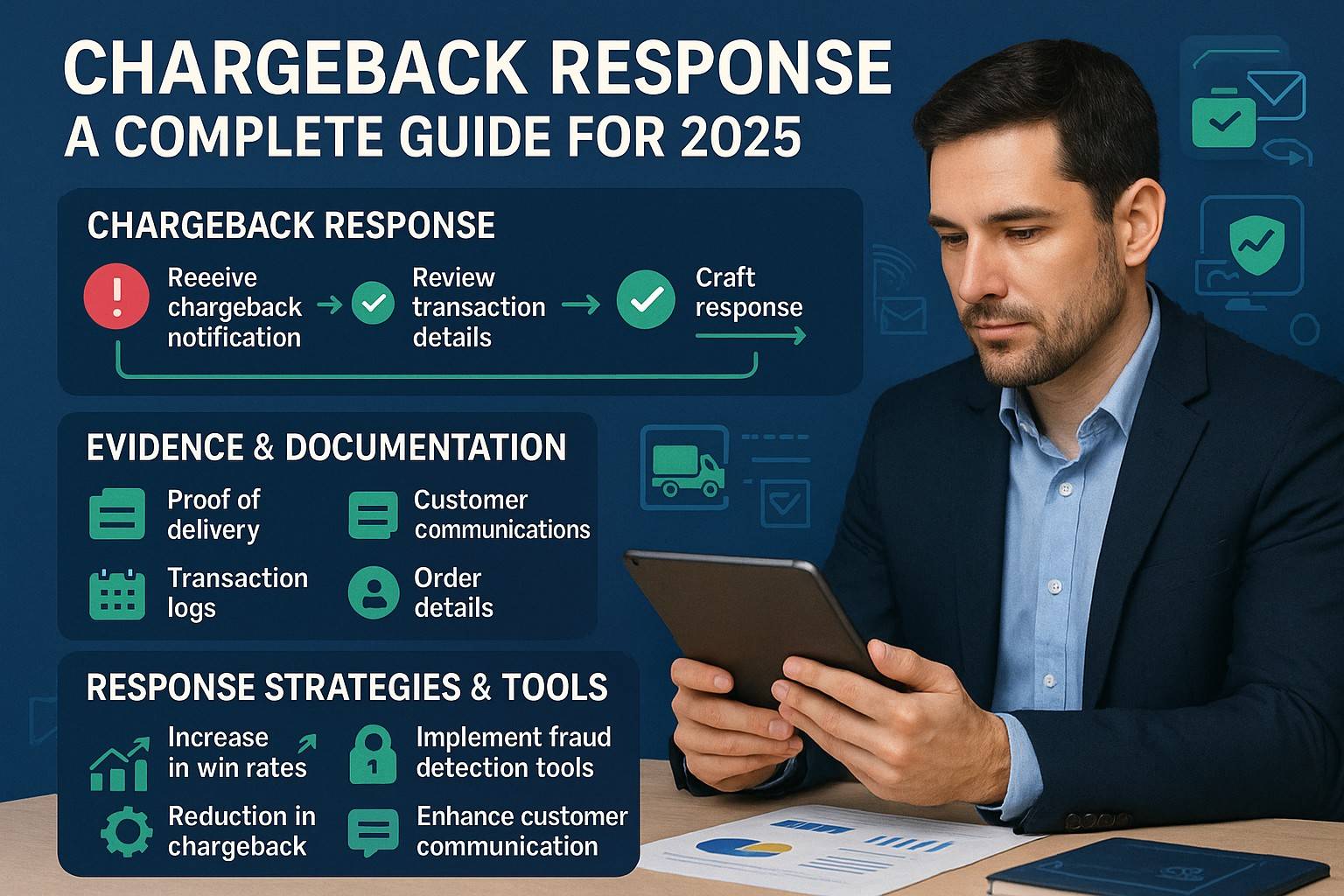 Chargeback response process for U.S. businesses in 2025