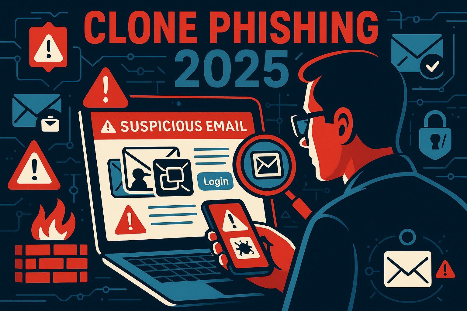 Clone phishing email scam