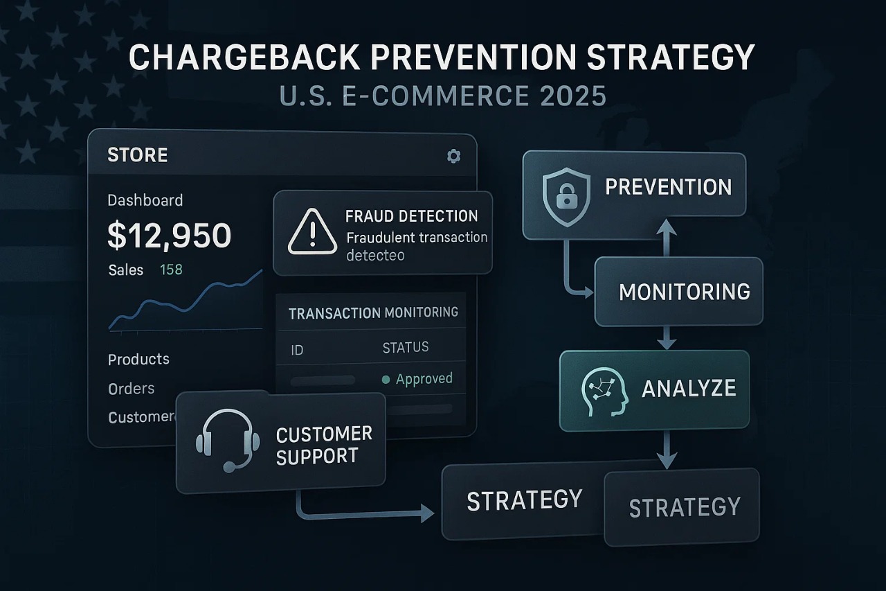 E-commerce business owner analyzing chargeback data 2025
