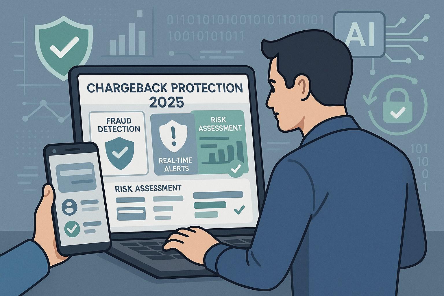 Chargeback protection system interface 2025