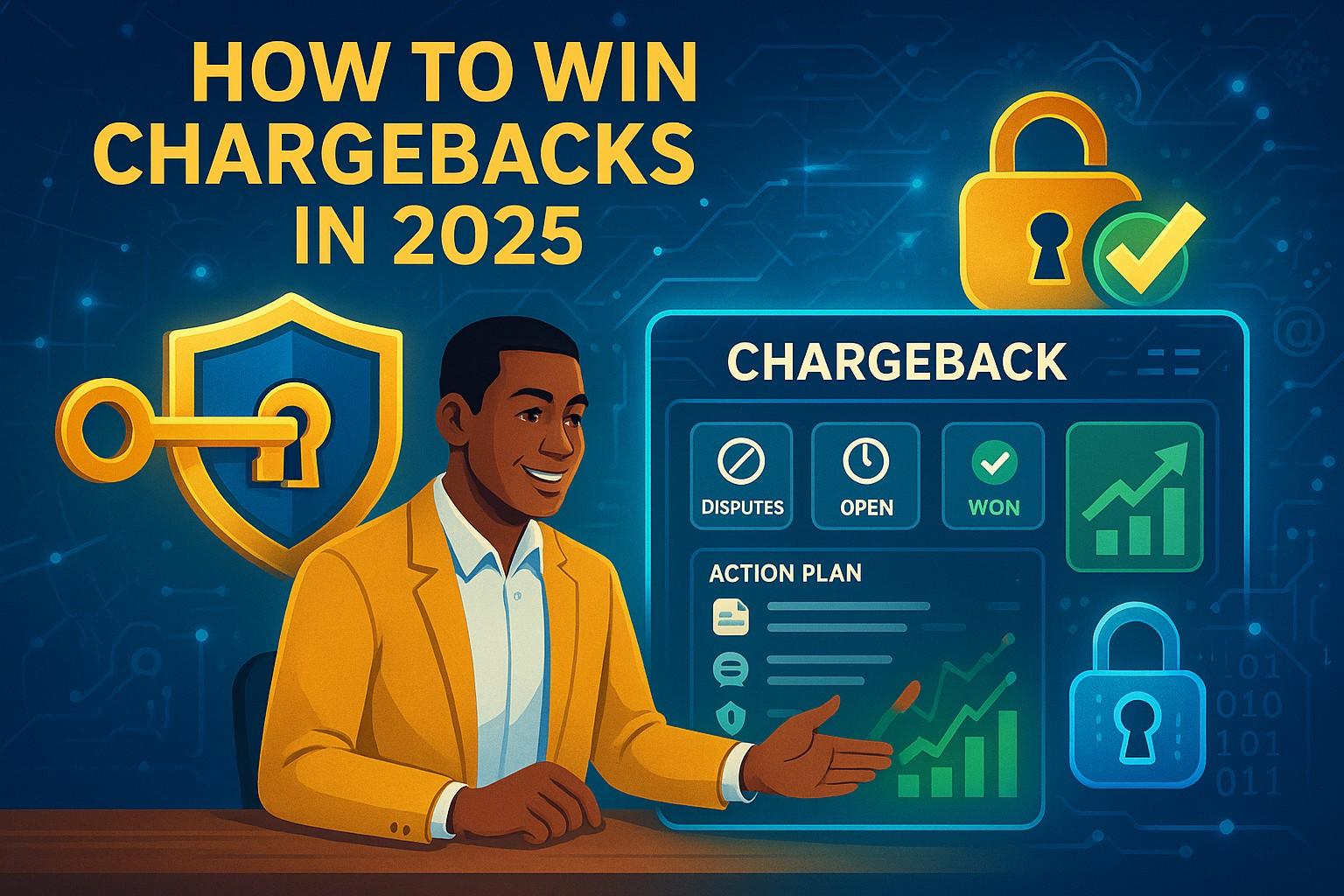 Merchant reviewing chargeback documents in 2025 for dispute resolution