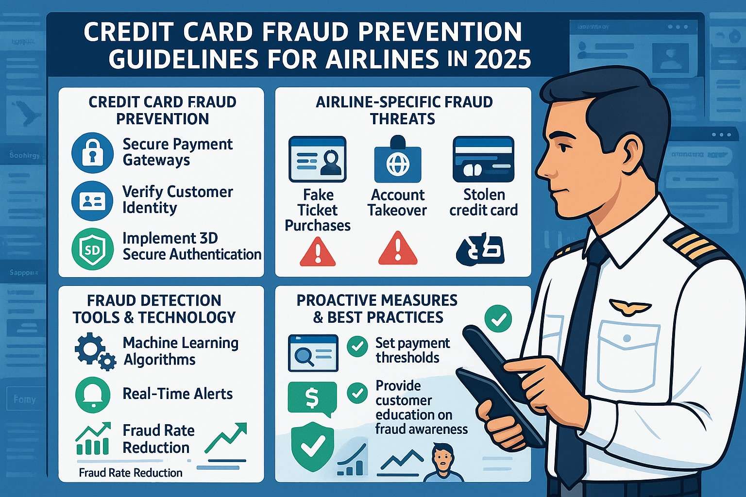 Airline credit card fraud prevention in 2025