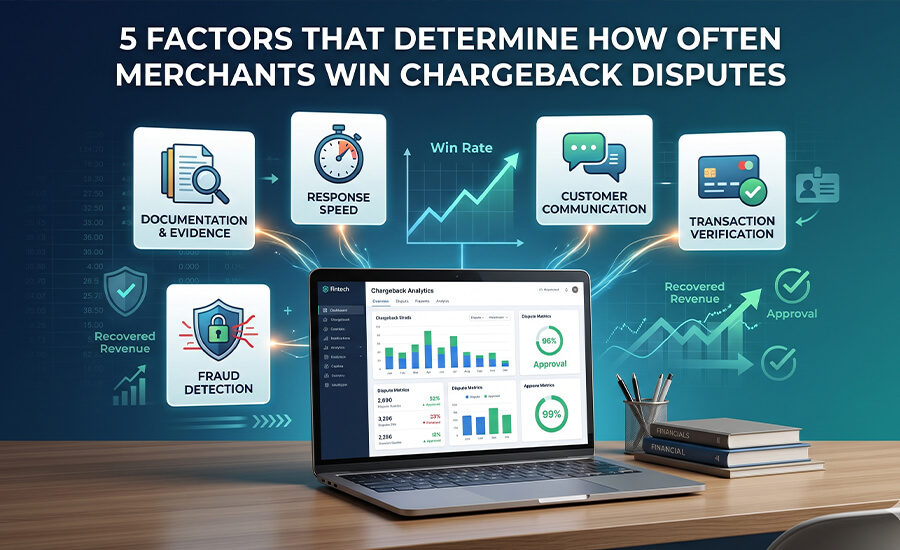 5 Factors That Determine How Often Merchants Win Chargeback Disputes
