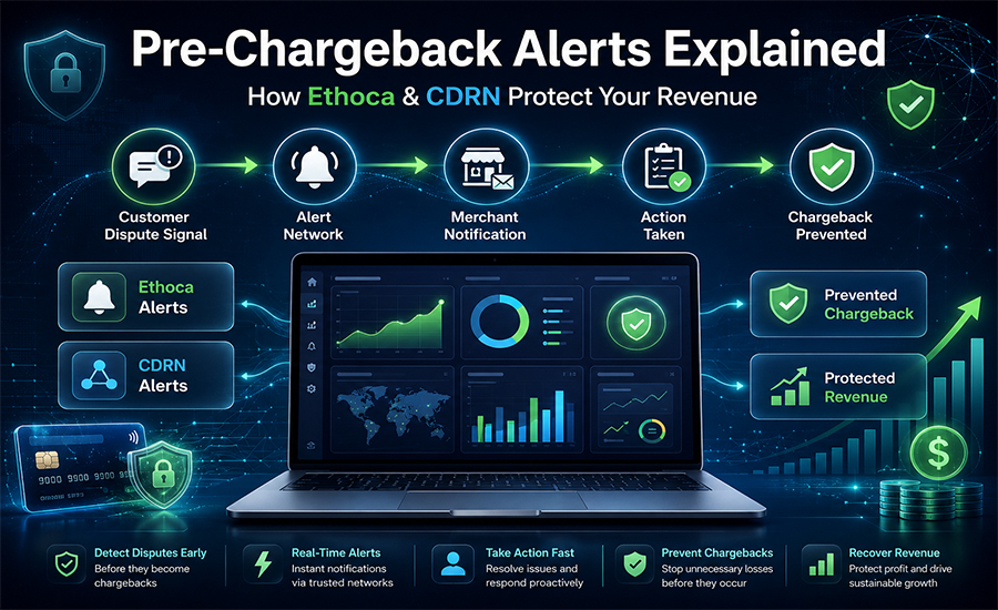 pre-chargeback alerts, Ethoca alerts
